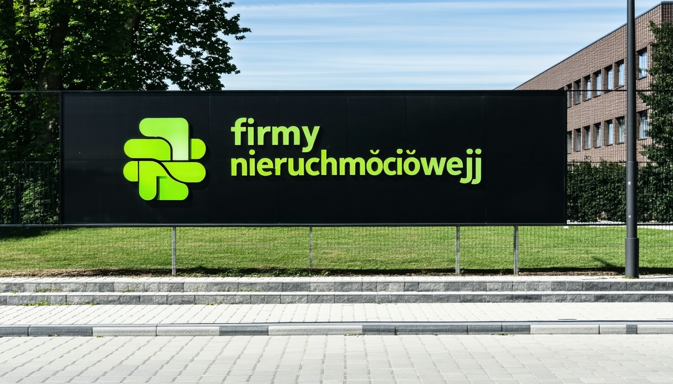 Logo firmy nieruchomościowej